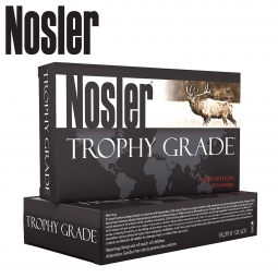 Nosler Trophy Grade .338 Win Mag 250gr. Accubond Ammunition, 20 Round Box